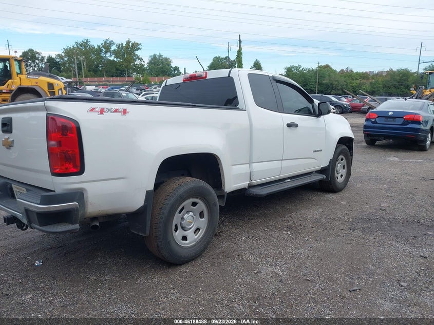 Vin: 1gchtbea1g1354475, lot: 46688372, chevrolet colorado 4wd wt 20164