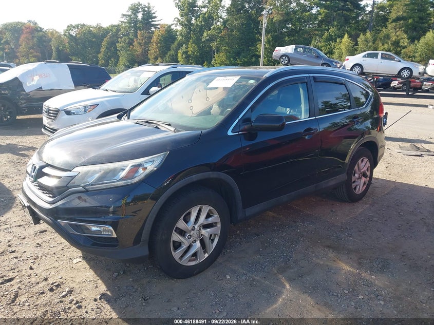 Vin: 2hkrm4h70fh702416, lot: 46688375, honda cr-v ex-l 20152