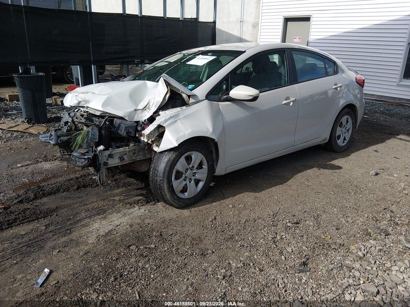 Vin: knafk4a66f5339532, lot: 46688385, kia forte lx 20152