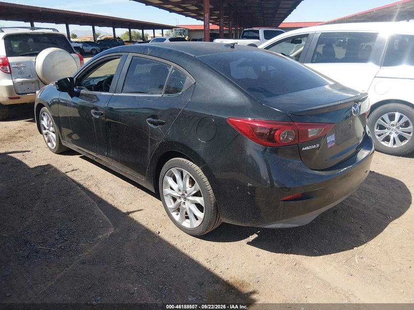 Vin: jm1bm1w32e1110506, lot: 46688391, mazda mazda3 s grand touring 20143