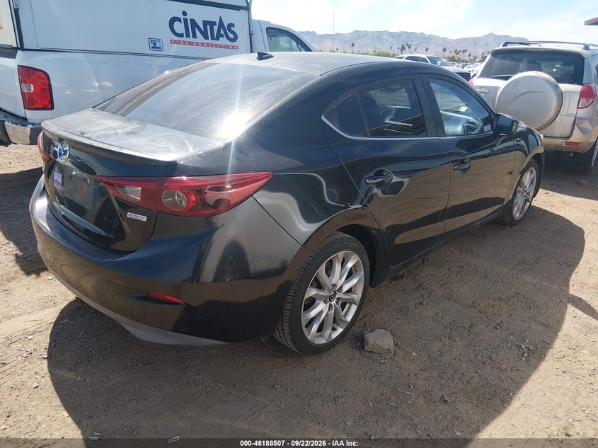 Vin: jm1bm1w32e1110506, lot: 46688391, mazda mazda3 s grand touring 20144