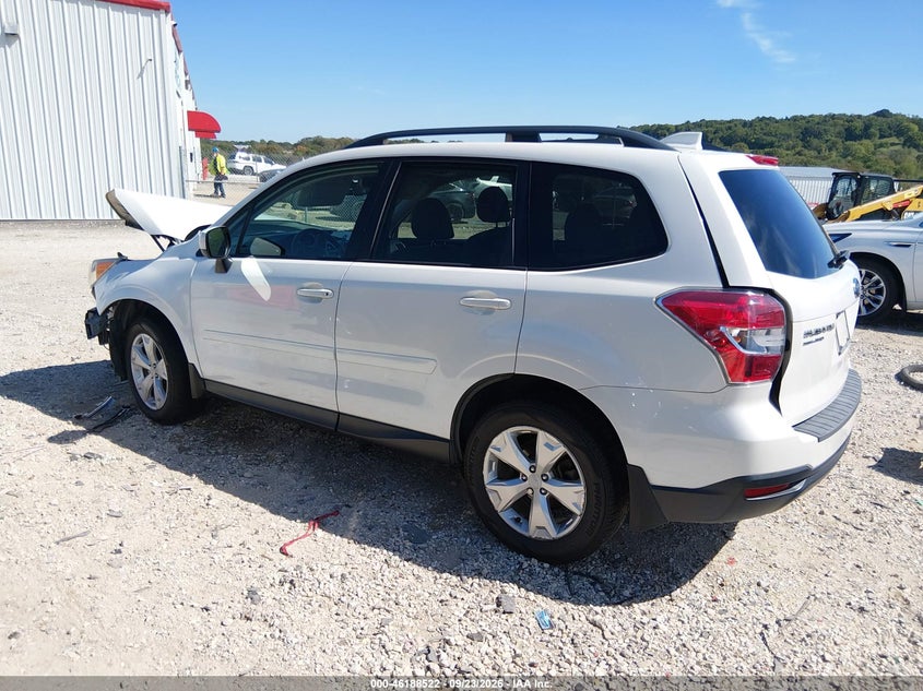 Vin: jf2sjadc7gh525005, lot: 46688406, subaru forester 2.5i premium 20163