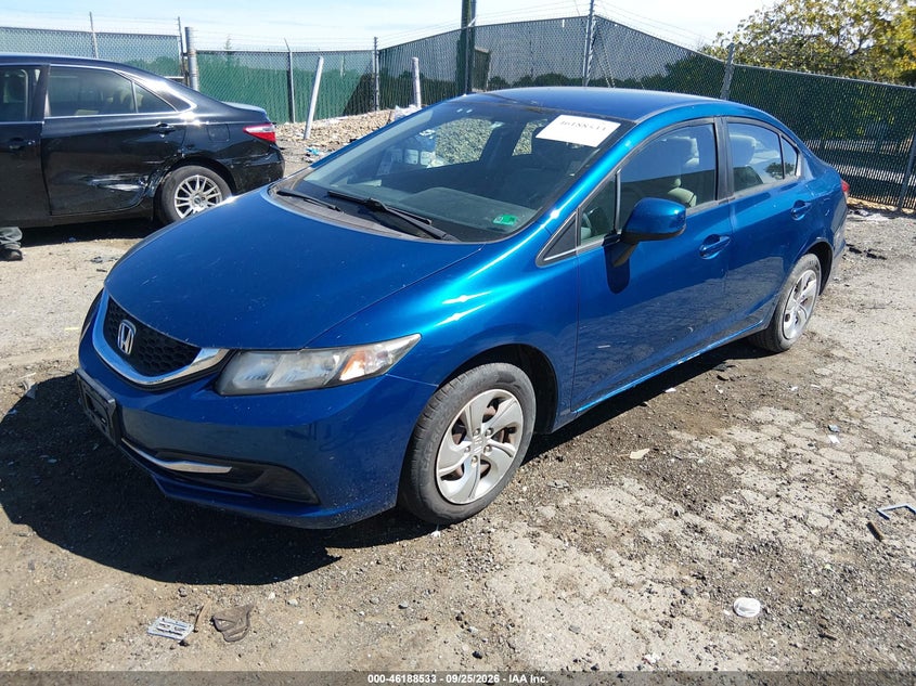 Vin: 2hgfb2f54dh577331, lot: 46688417, honda civic lx 20132