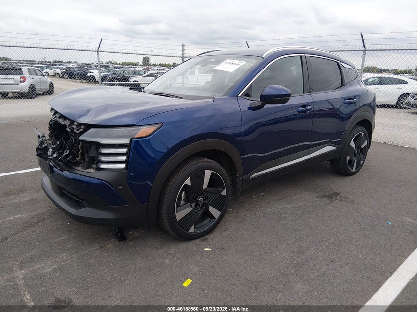 Vin: 3n8ap6db2sl350349, lot: 46688444, nissan kicks sr intelligent awd 20252