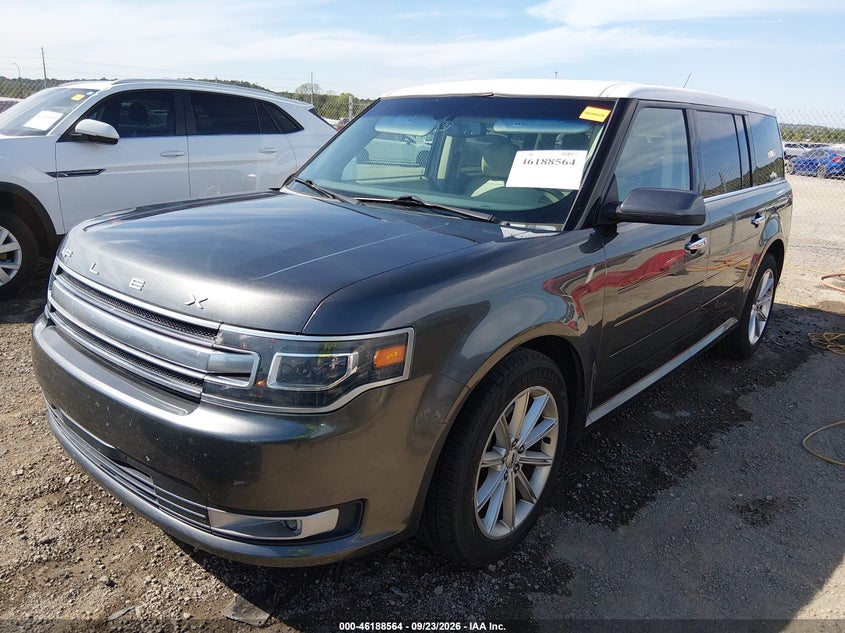 Vin: 2fmhk6d81fba13603, lot: 46688448, ford flex limited 20152