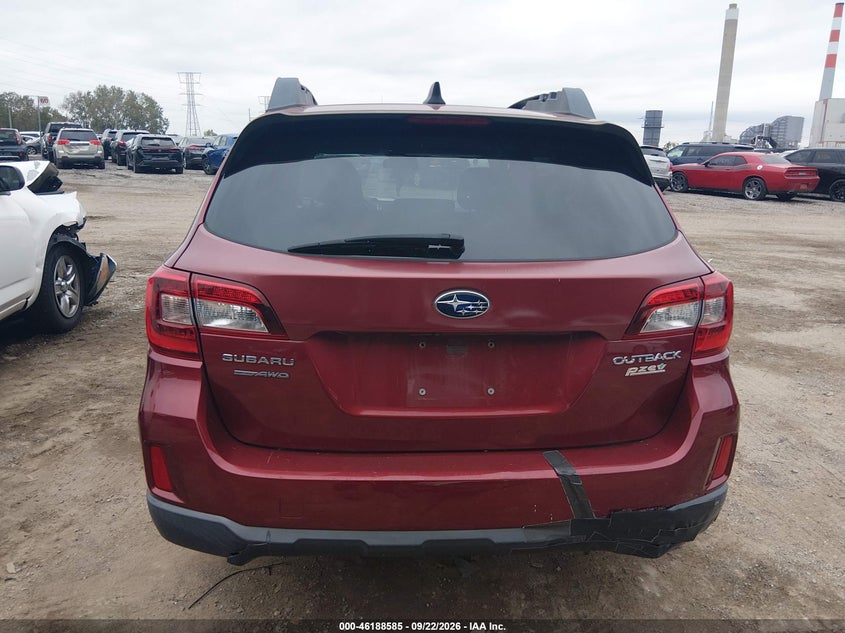 SUBARU OUTBACK 2016 VIN 4S4BSACC5G3336827