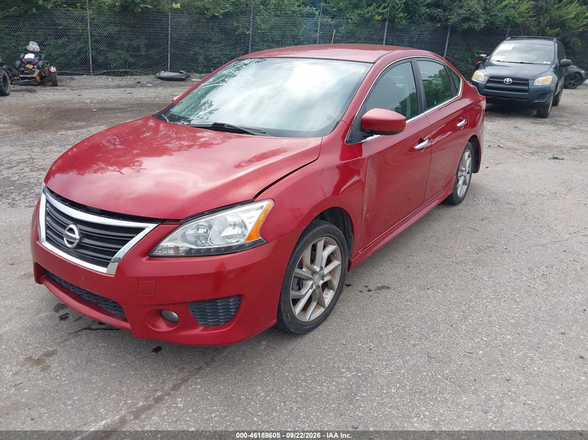 NISSAN SENTRA 2013 VIN 3N1AB7APXDL621003