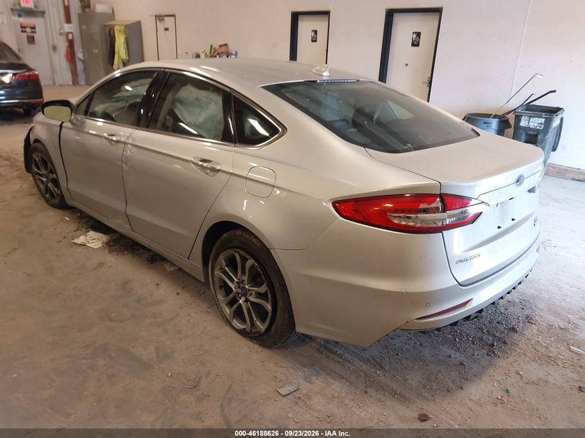 Vin: 3fa6p0cd6kr259542, lot: 46688510, ford fusion sel 20193