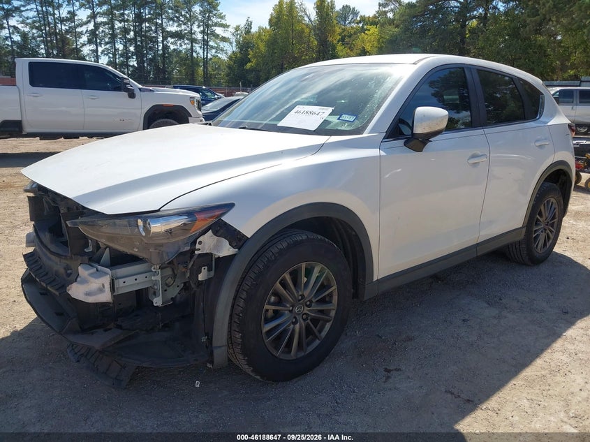 Vin: jm3kfabm9j0411757, lot: 46688531, mazda cx-5 sport 20182