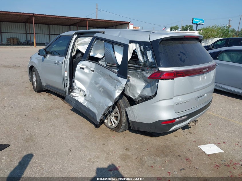 Vin: kndnb4h35n6156870, lot: 46688536, kia carnival mpv lx seat package 20223