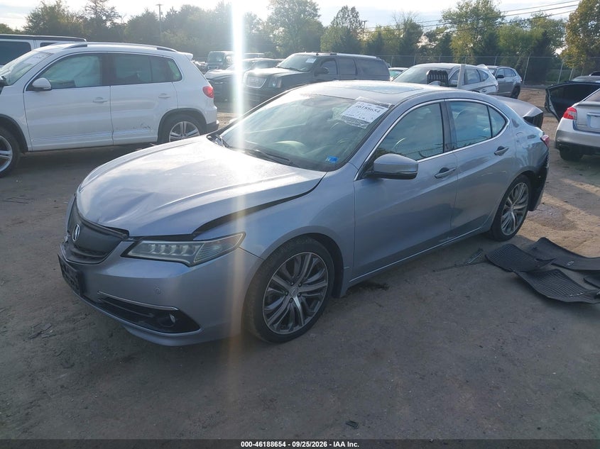 Vin: 19uub3f78fa010619, lot: 46688538, acura tlx v6 advance 20152