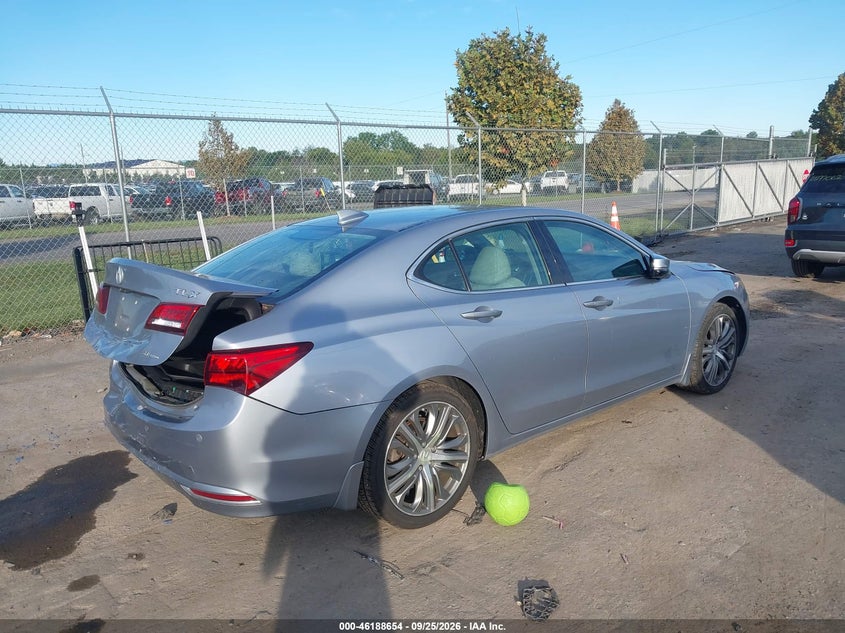Vin: 19uub3f78fa010619, lot: 46688538, acura tlx v6 advance 20154