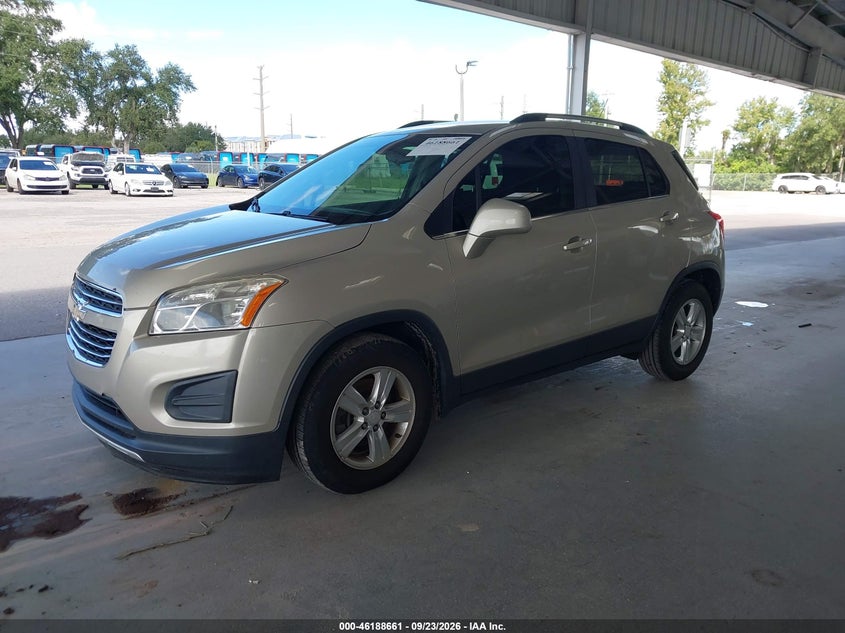 Vin: 3gncjlsb1gl122106, lot: 46688545, chevrolet trax lt 20162