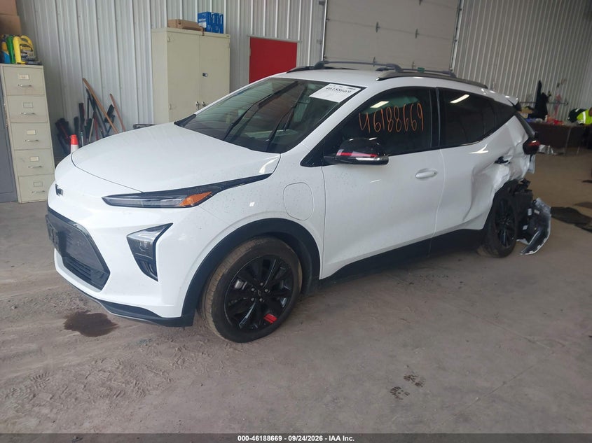 Vin: 1g1fy6s01p4194424, lot: 46688553, chevrolet bolt euv fwd lt 20232