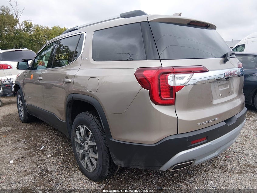 Vin: 1gkknkl48nz165175, lot: 46688558, gmc acadia fwd sle 20223