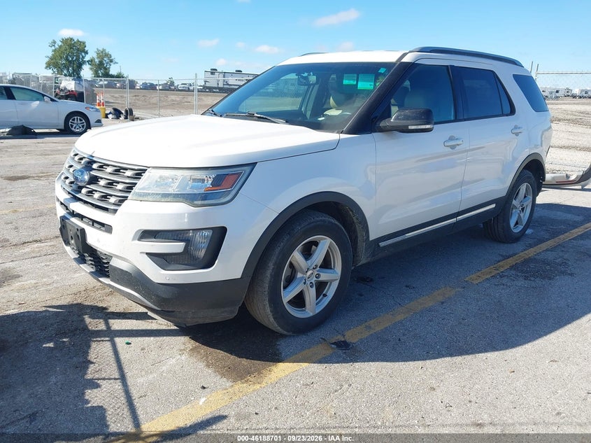 Vin: 1fm5k8d81gga11357, lot: 46688585, ford explorer xlt 20162