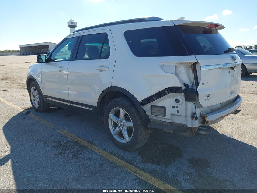 Vin: 1fm5k8d81gga11357, lot: 46688585, ford explorer xlt 20163