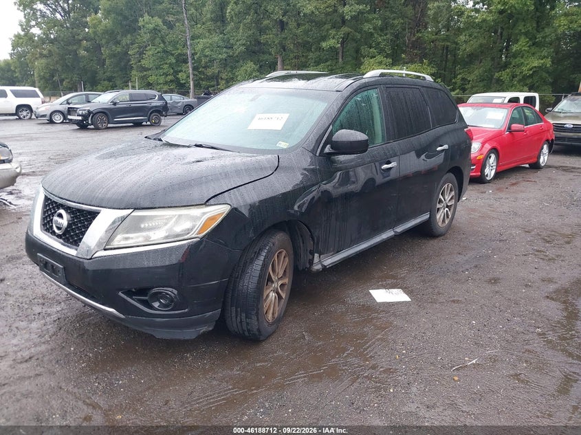 Vin: 5n1ar2mmxdc637173, lot: 46688596, nissan pathfinder sv 20132