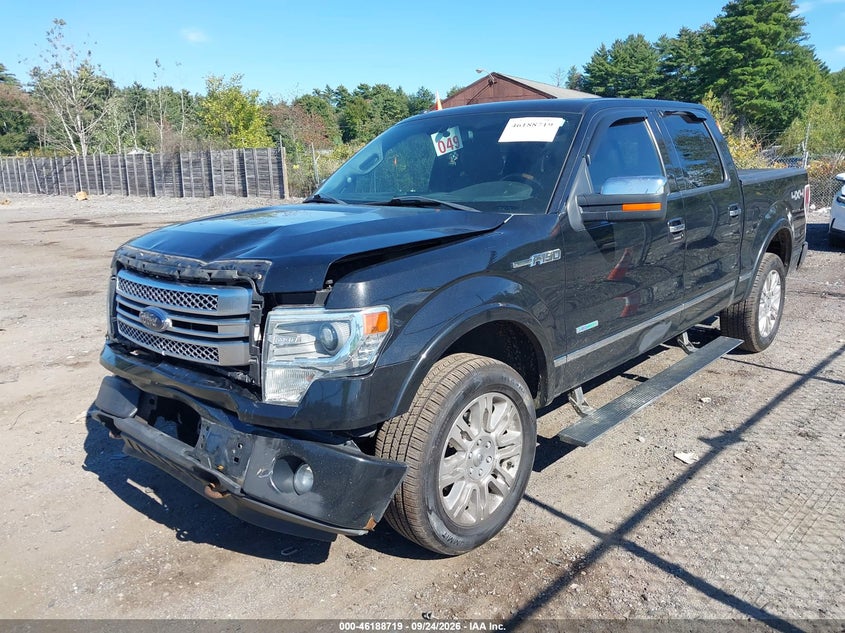 Vin: 1ftfw1et0dfa70912, lot: 46688603, ford f-150 platinum 20132