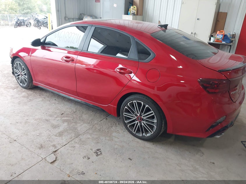 Vin: 3kpf44ac9ne492671, lot: 46688609, kia forte gt manual 20223
