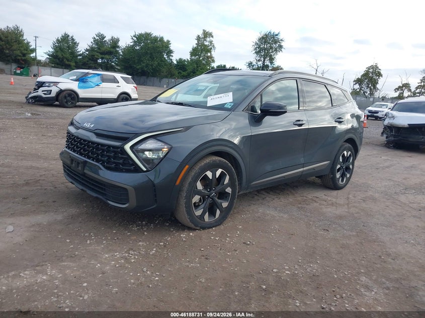 Vin: 5xyk6caf1pg060420, lot: 46688615, kia sportage x-line 20232