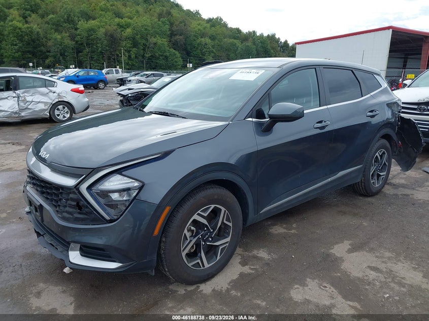 Vin: kndpu3af6p7161493, lot: 46688622, kia sportage lx 20232