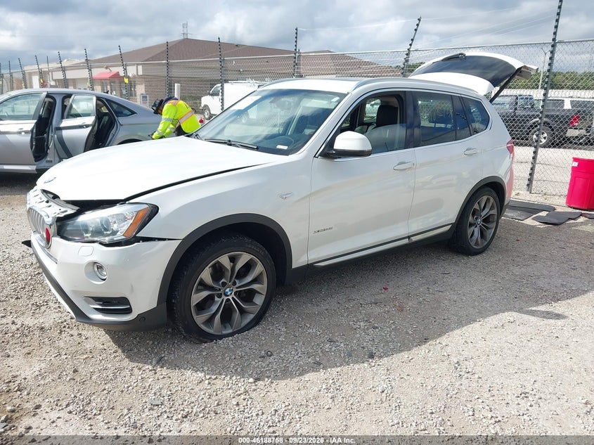 Vin: 5uxwx9c59f0d60945, lot: 46688643, bmw x3 xdrive28i 20152