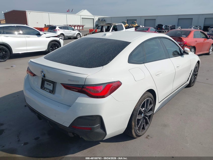 Vin: wba63av02nfm08646, lot: 46688647, bmw 430i gran coupe 20224