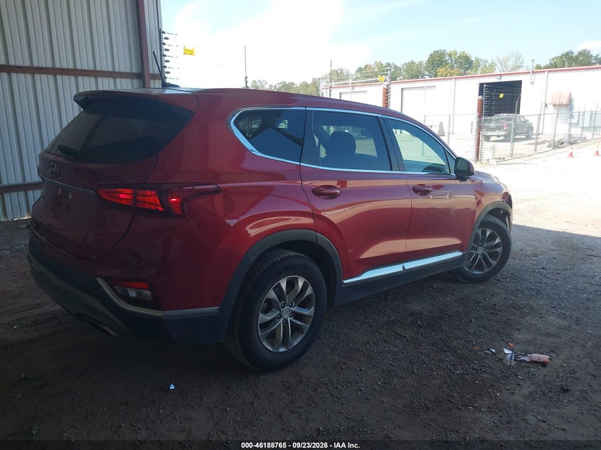 Vin: 5nms23ad6kh084768, lot: 46688649, hyundai santa fe se 20194