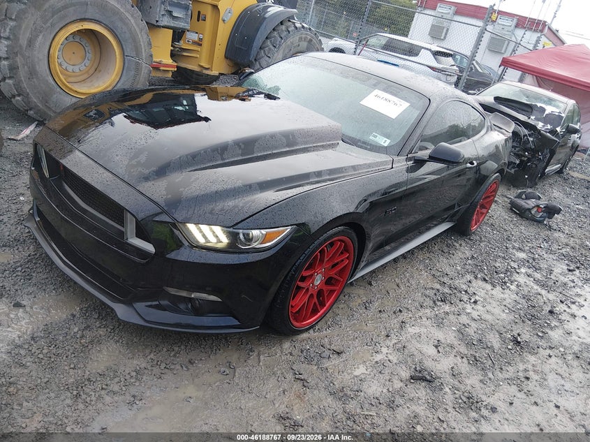 Vin: 1fa6p8cf3g5244846, lot: 46688651, ford mustang gt 20162