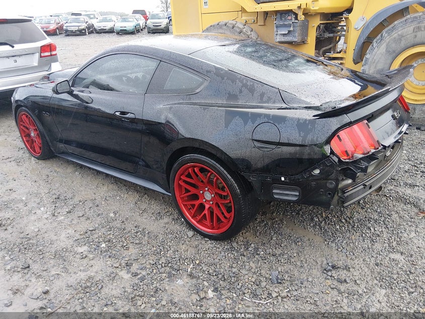 Vin: 1fa6p8cf3g5244846, lot: 46688651, ford mustang gt 20163