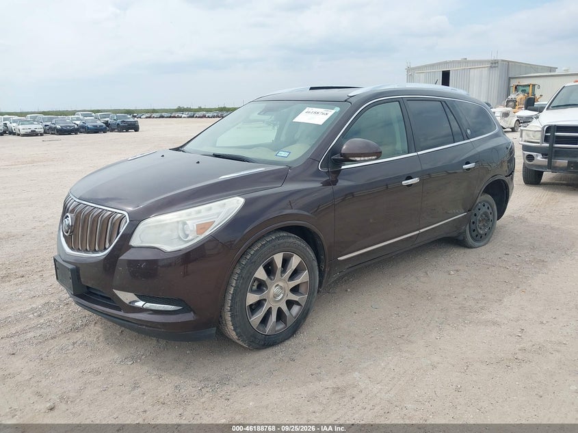 Vin: 5gakrbkd7gj306290, lot: 46688652, buick enclave leather 20162