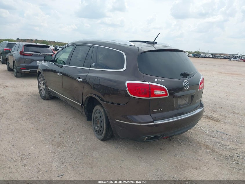 Vin: 5gakrbkd7gj306290, lot: 46688652, buick enclave leather 20163