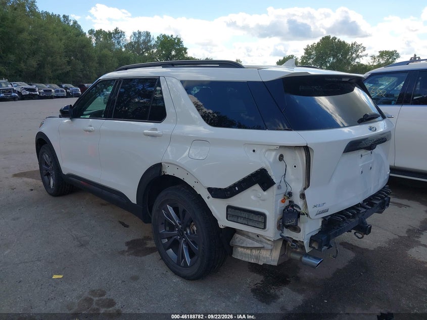 Vin: 1fmsk8dh0nga98412, lot: 46688666, ford explorer xlt 20223