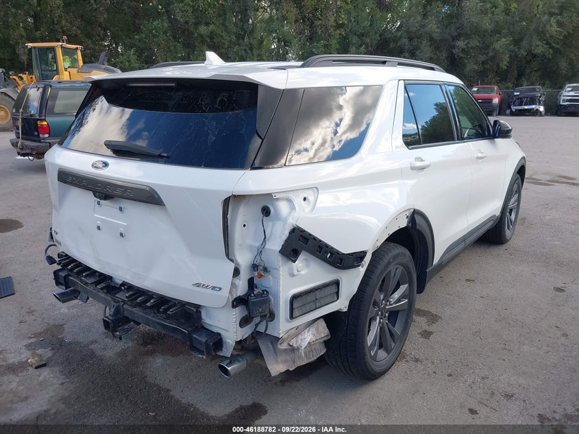 Vin: 1fmsk8dh0nga98412, lot: 46688666, ford explorer xlt 20224