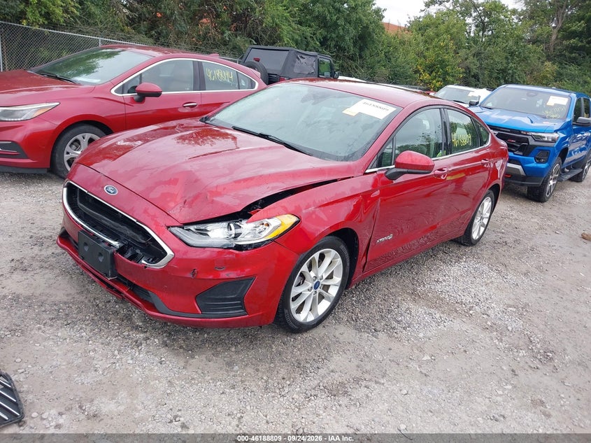 Vin: 3fa6p0lu1kr226030, lot: 46688693, ford fusion hybrid se 20192