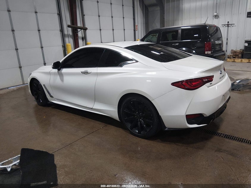 Vin: jn1cv7el3hm321032, lot: 46688707, infiniti q60 2.0t premium 20173