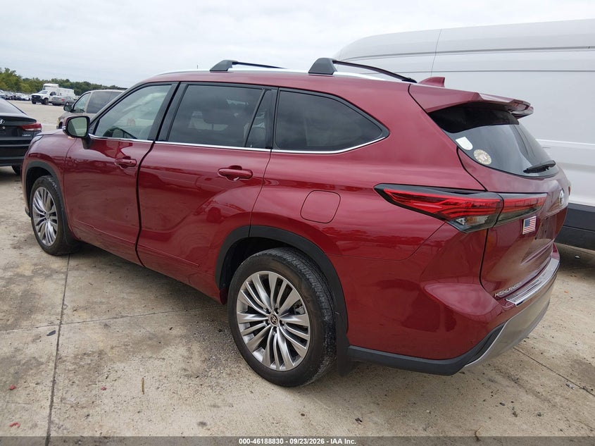 Vin: 5tdkdrah7ps044400, lot: 46688714, toyota highlander platinum 20233