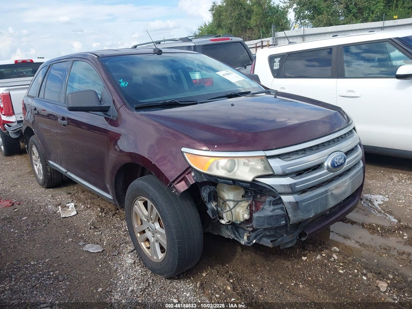 Vin: 2fmdk3gc3bba03310, lot: 46688717, ford edge se 20111
