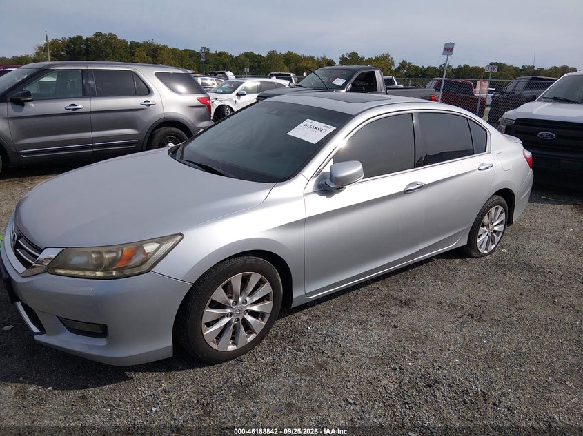 2015 Honda Accord, Правий зад, IAAI, VIN 1HGCR3F95FA001160 — фото 2
