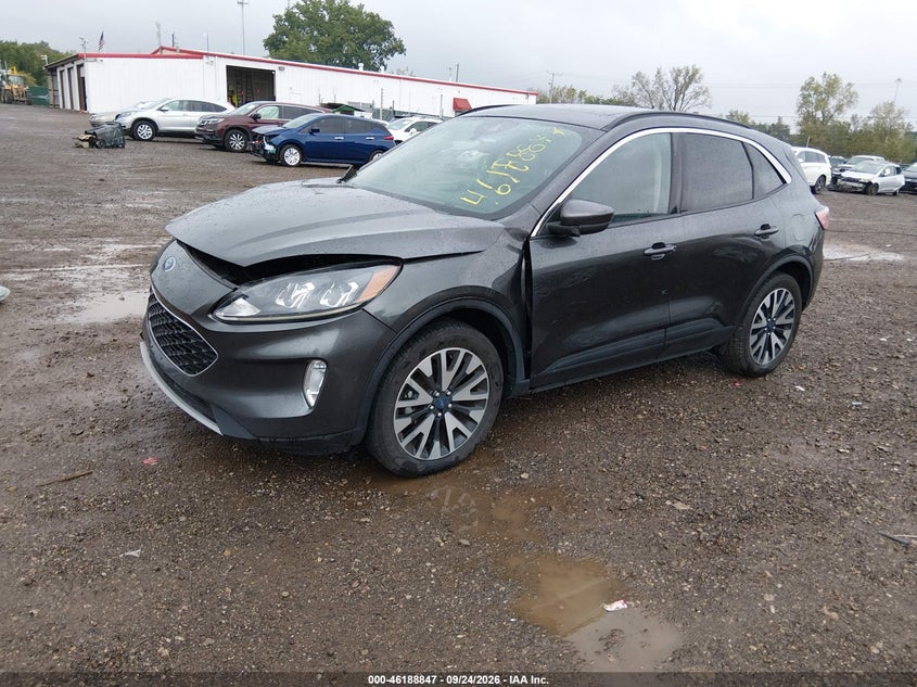 Vin: 1fmcu9h91lua28648, lot: 46688731, ford escape sel 20202