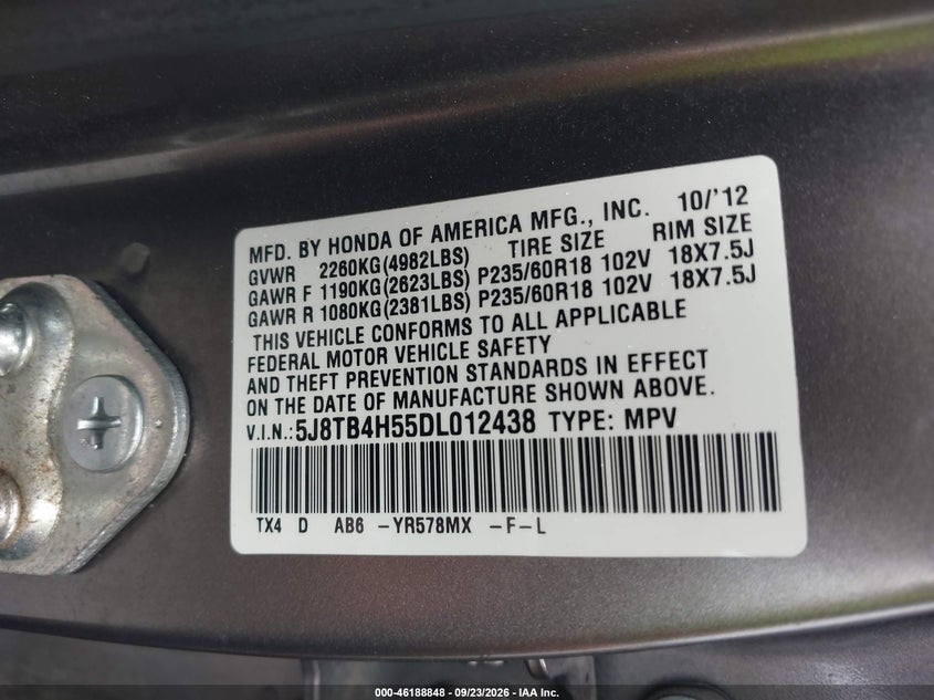 2013 ACURA RDX · Photo 9