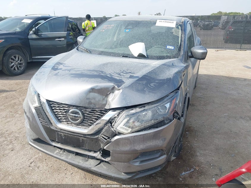 Vin: jn1bj1cw2lw390549, lot: 46688744, nissan rogue sport s awd xtronic cvt 20202