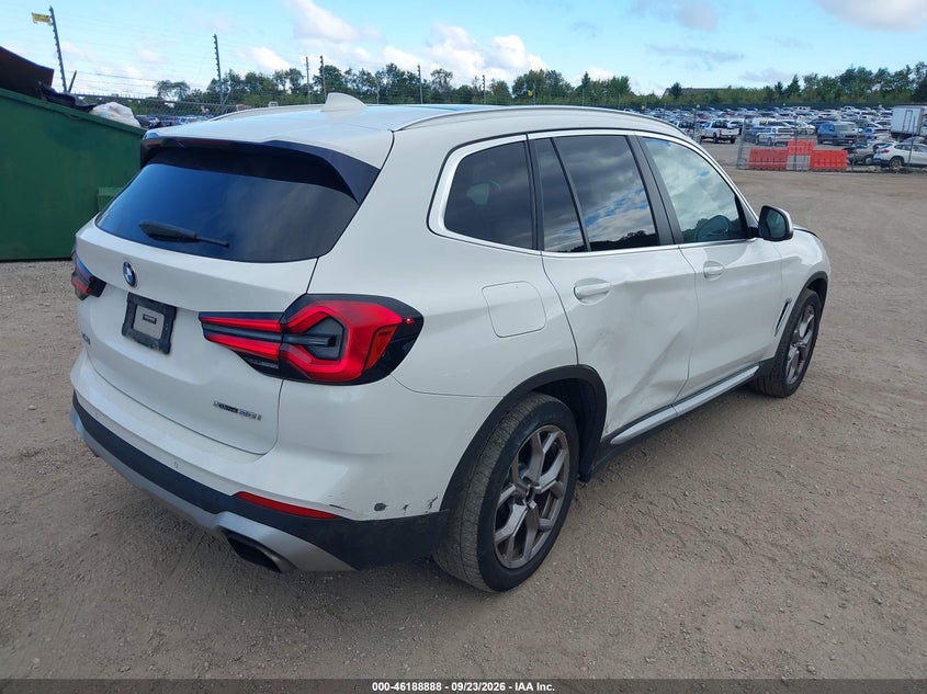 Vin: 5ux53dp09n9l35320, lot: 46688772, bmw x3 xdrive30i 20224