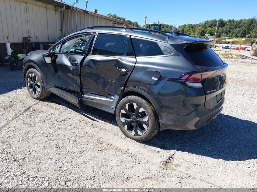 Vin: 5xyk6cdf9rg226262, lot: 46688789, kia sportage x-line 20243