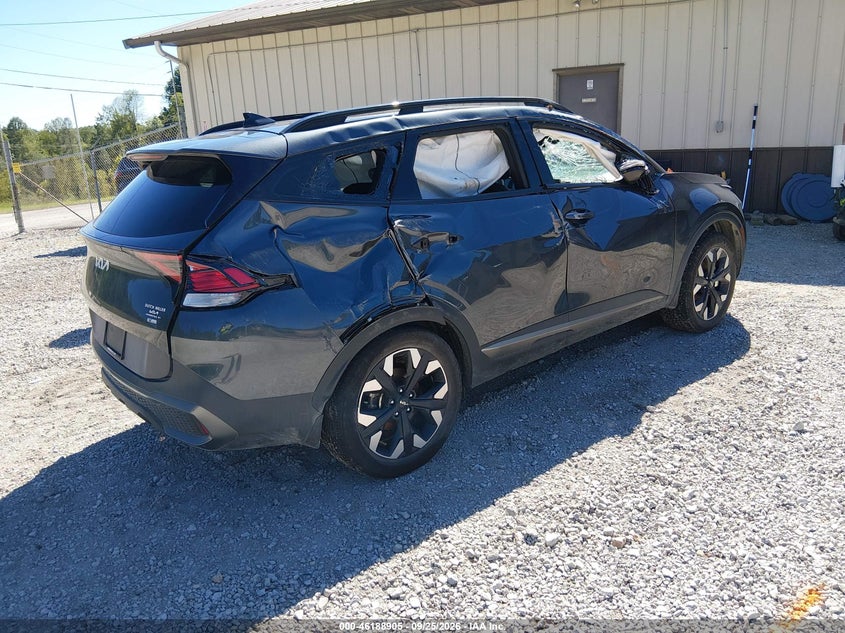 Vin: 5xyk6cdf9rg226262, lot: 46688789, kia sportage x-line 20244