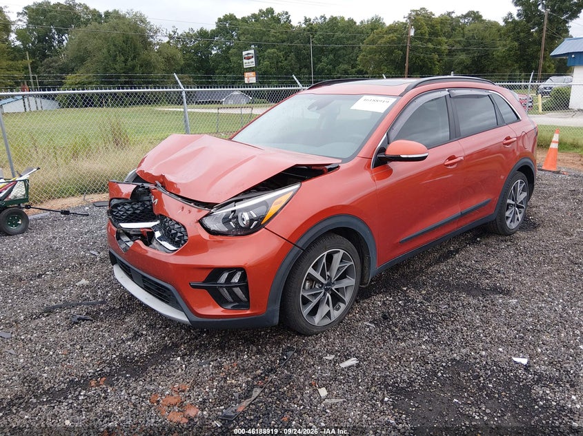 Vin: kndcc3lc8n5498390, lot: 46688803, kia niro touring se 20222