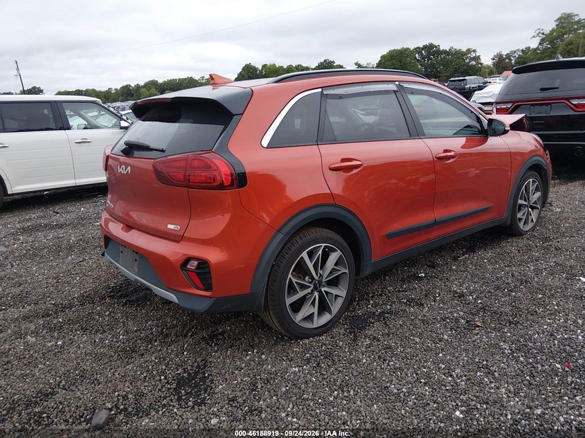 Vin: kndcc3lc8n5498390, lot: 46688803, kia niro touring se 20224