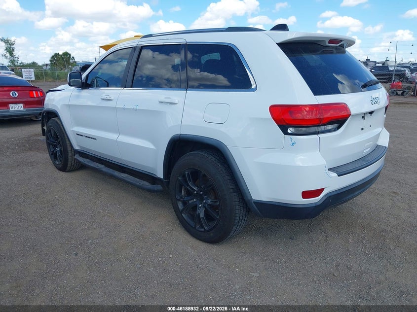 Vin: 1c4rjeag2fc639808, lot: 46688816, jeep grand cherokee laredo 20153