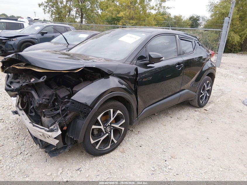 Vin: nmtkhmbx6jr032287, lot: 46688860, toyota c-hr xle 20182